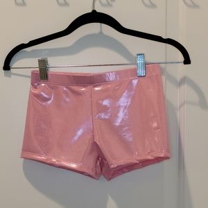 Aosva Little Big Girls' Sparkle Dance Tumbling Athletic Gymnastics Short